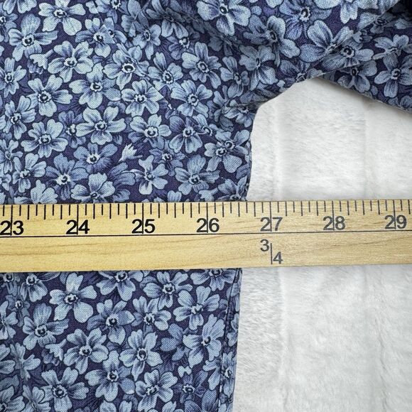 VTG Polo Ralph Lauren Shirt Caldwell Men XL Hawaiian Floral Camp Loop Collar AOP - Picture 3 of 10